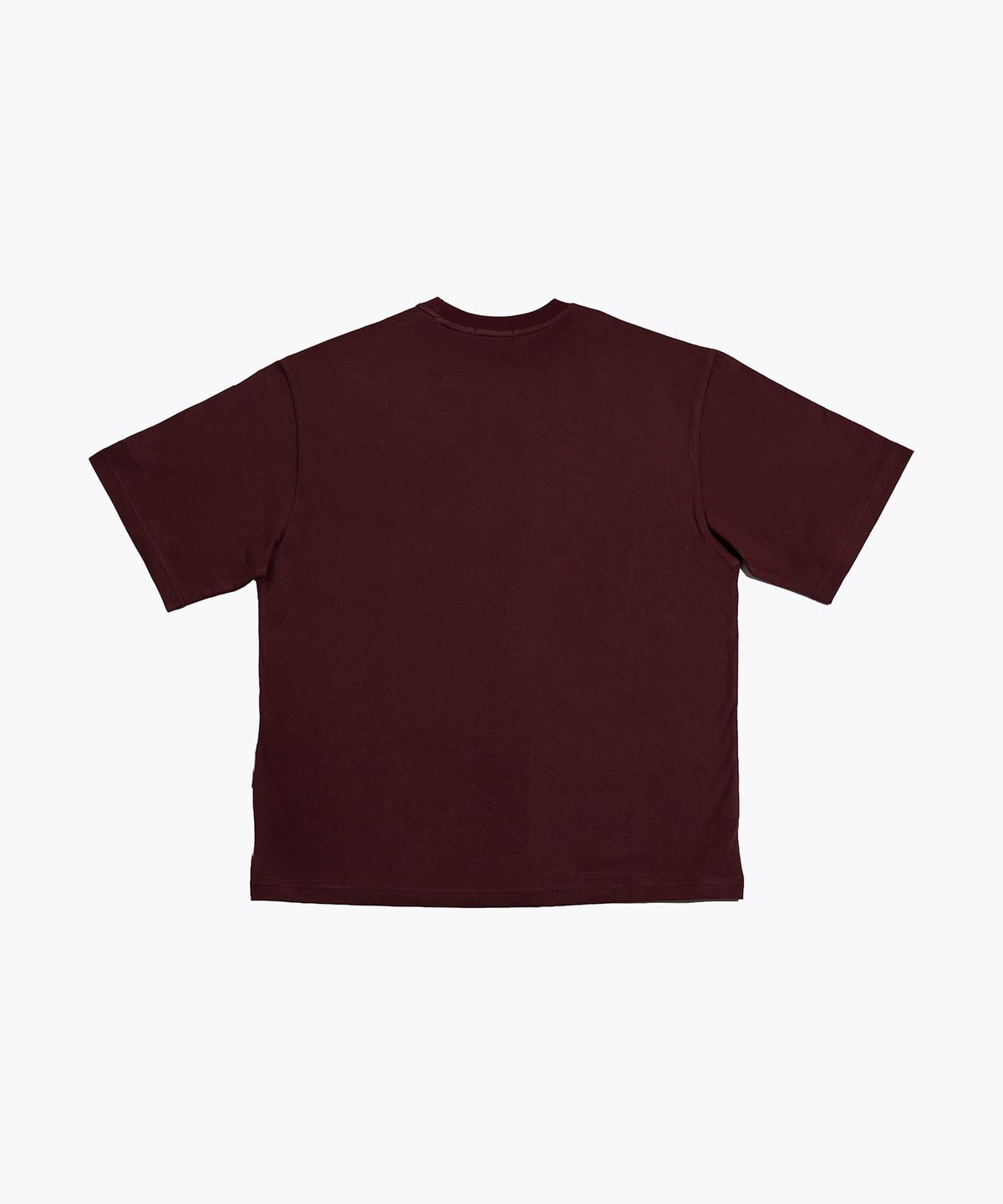 발롱블랑 라이프(BALLONBLANC LIFE) Loosesize Round Tee - BURGUNDY