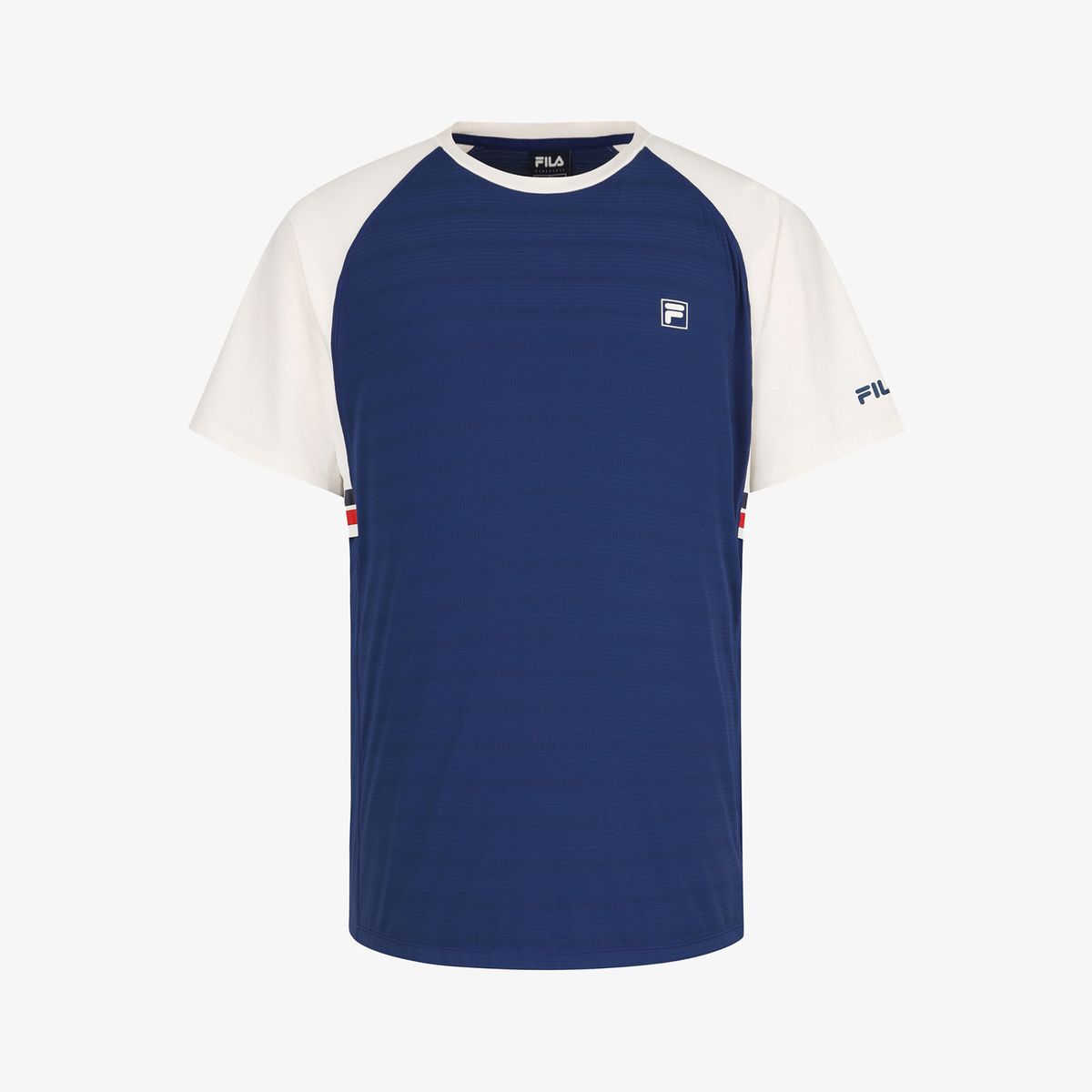 휠라(FILA) COLD 라운드넥 자카드 반팔티(FS262RS11M001462)