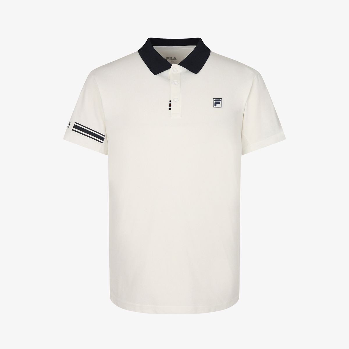 휠라(FILA) 소로나 소매 배색 카라티(FS262TS11U003191)