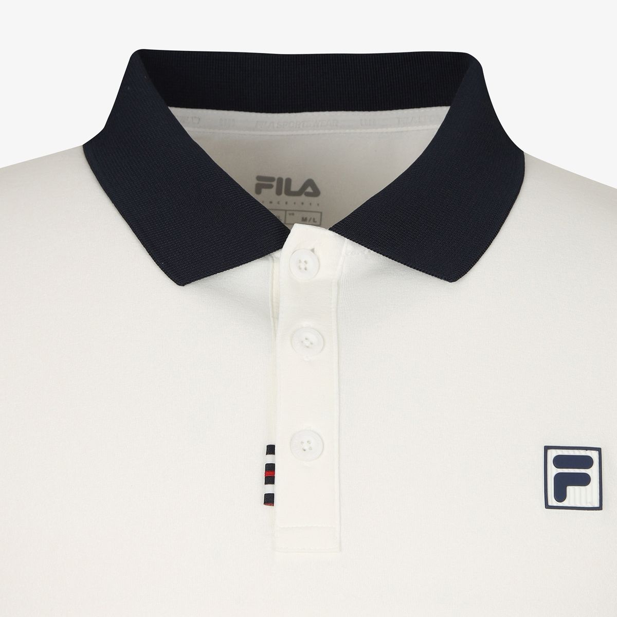 휠라(FILA) 소로나 소매 배색 카라티(FS262TS11U003191)