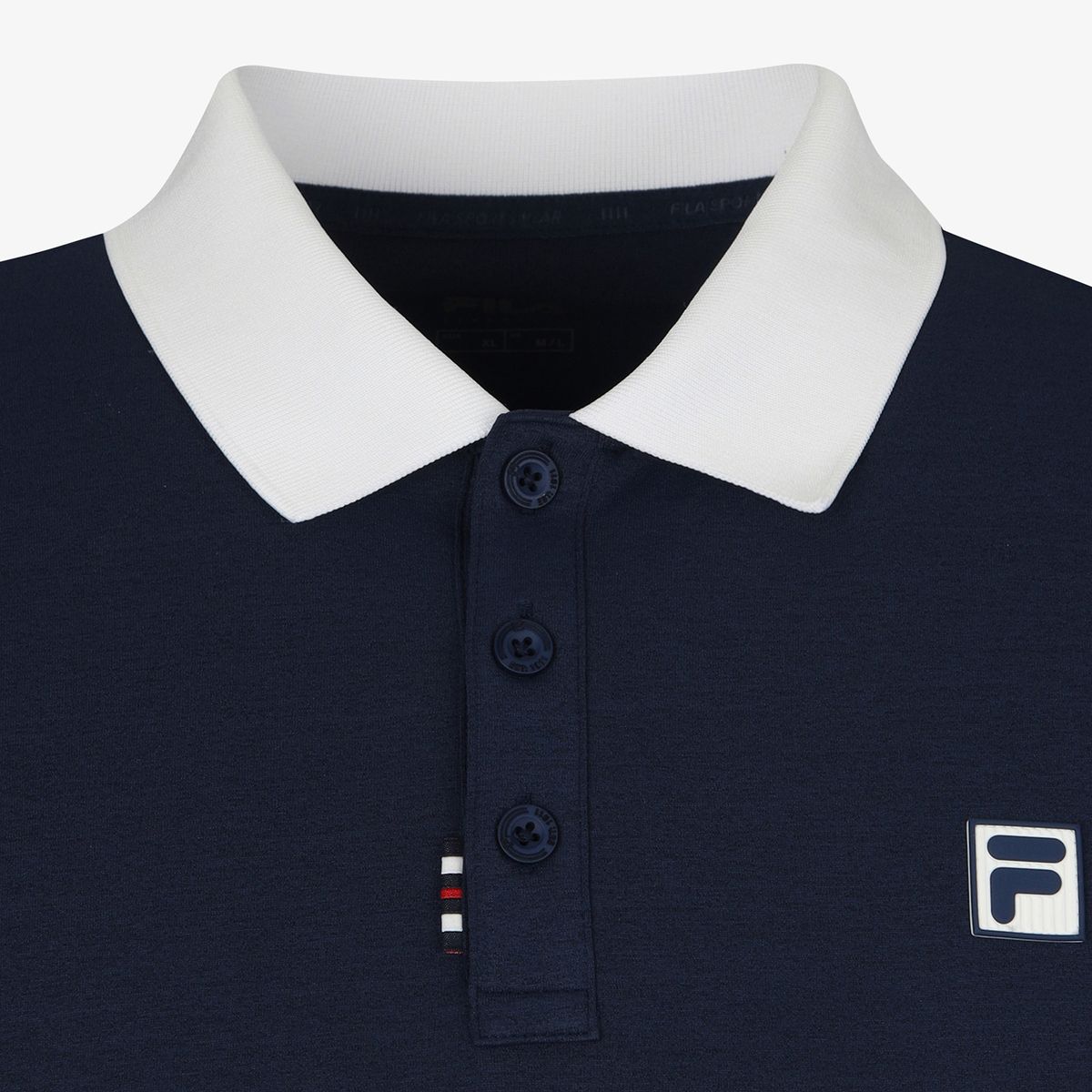 휠라(FILA) 소로나 소매 배색 카라티(FS262TS11U003472)