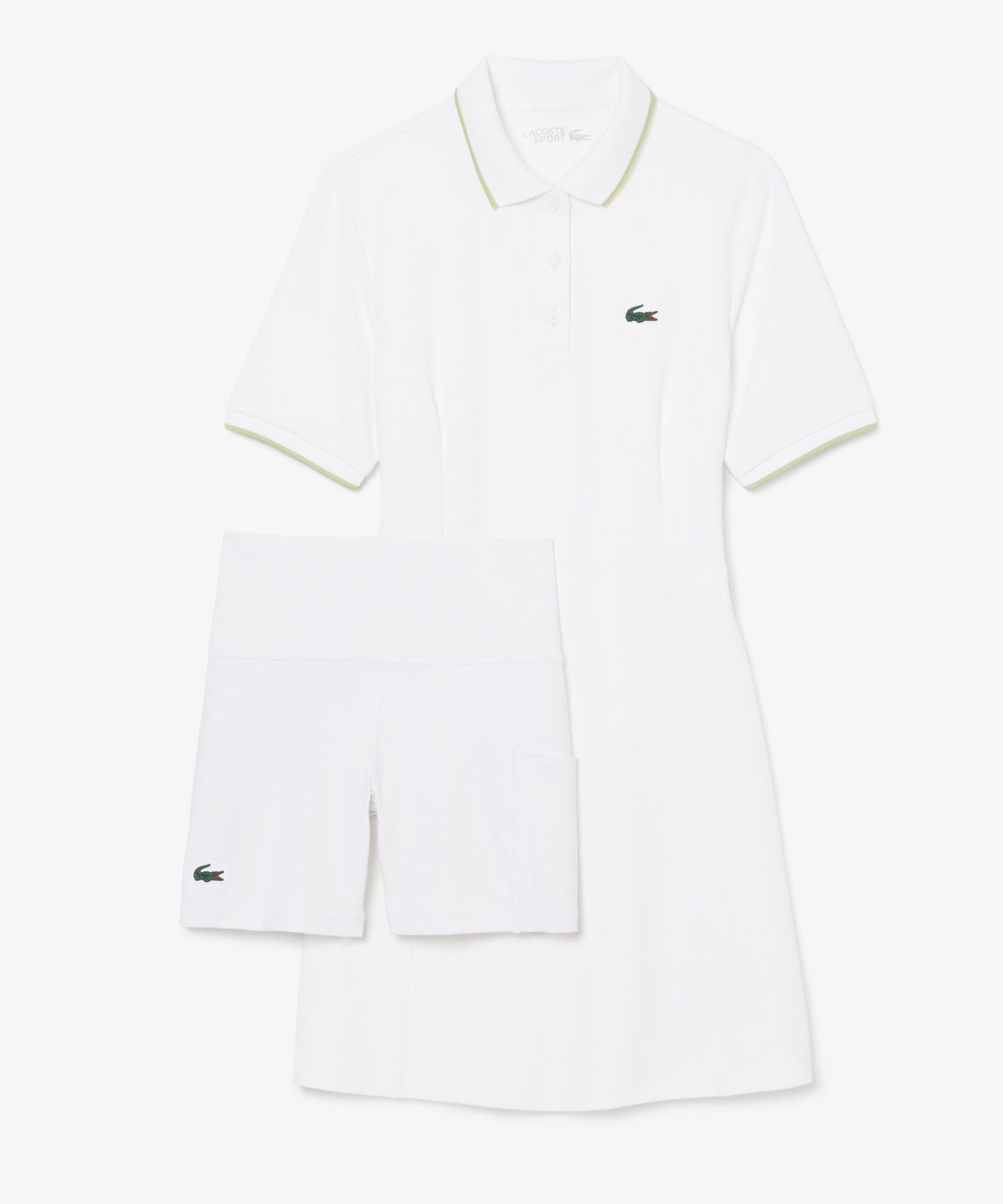 라코스테(LACOSTE) 여성 골프 피케 반소매 드레스 EF0102-56G 800