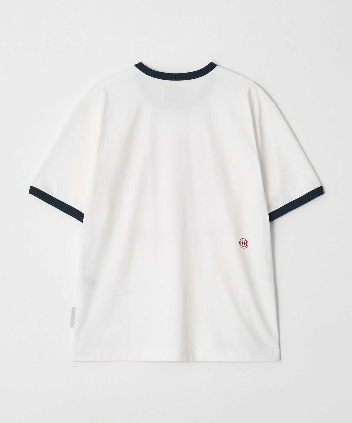 디써티원(DTHIRTYONE) Embroidered Lettering Short Sleeve T-Shirt (WHITE)