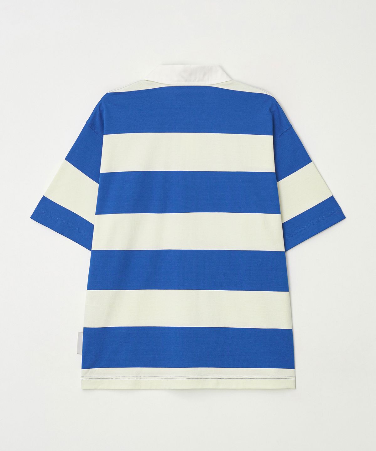 디써티원(DTHIRTYONE) Classic Stripe Short Sleeve Rugby Shirt (BLUE)