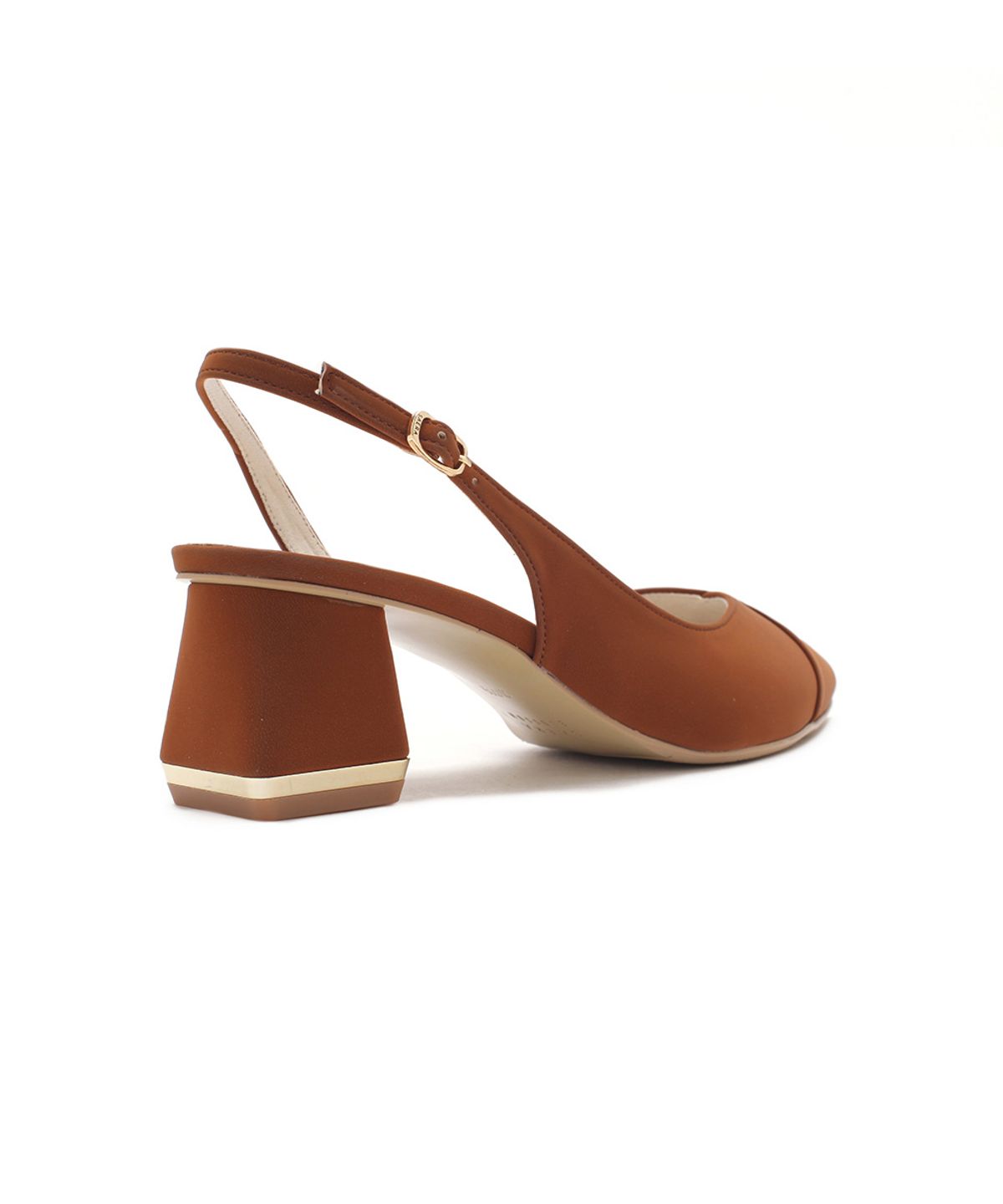 세라(SAERA) 모던 브이컷 메탈릭 굽 슬링백 K56G002