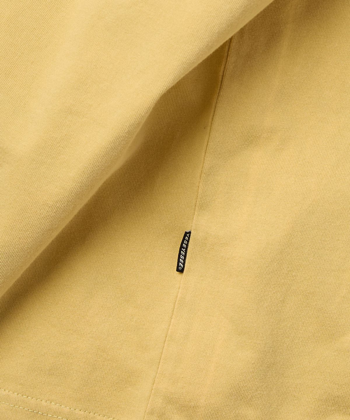 예스아이씨(YESEYESEE) SN Hardware Washed Tee Light Mustard