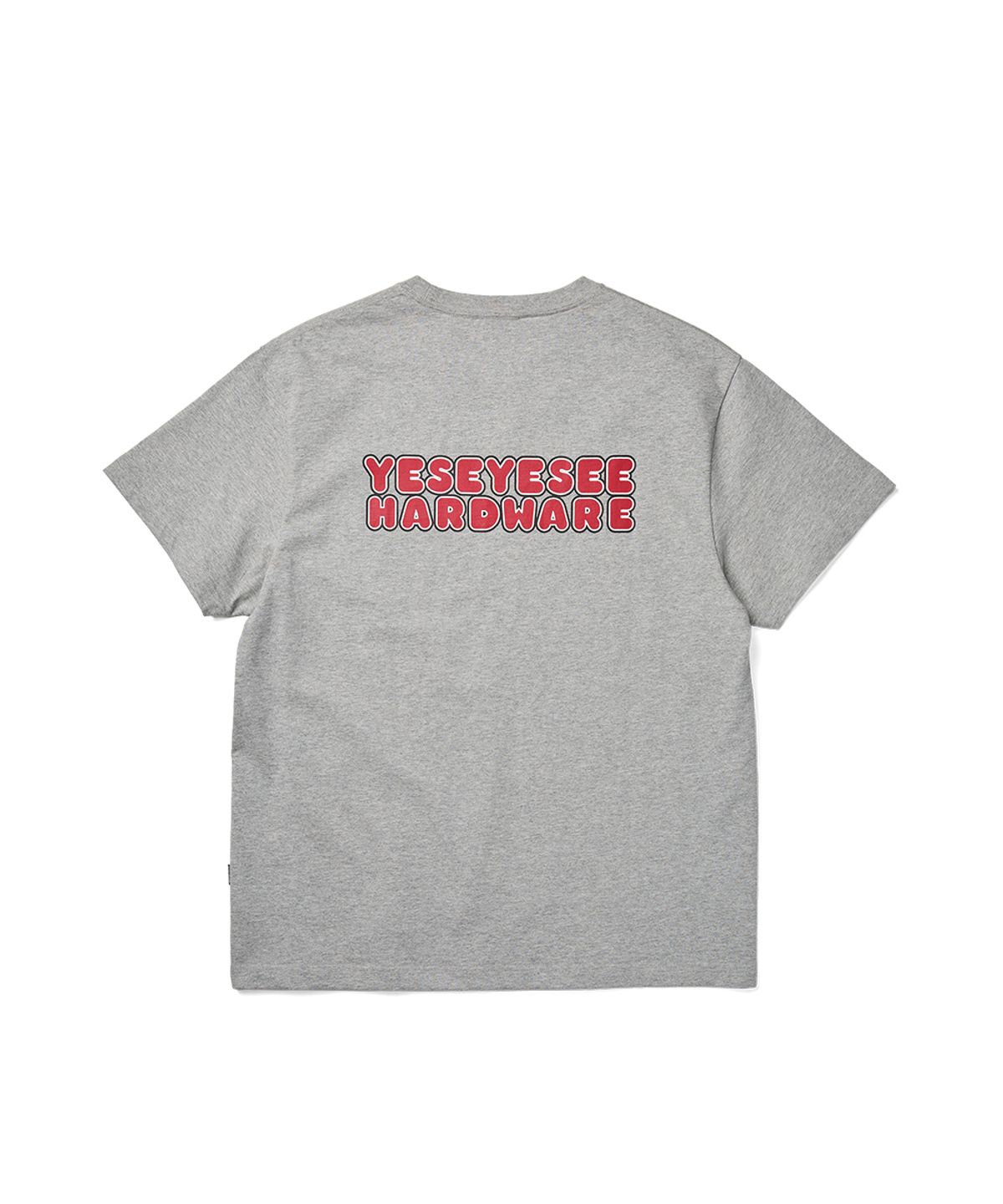 예스아이씨(YESEYESEE) C-logo Hardware Tee Grey