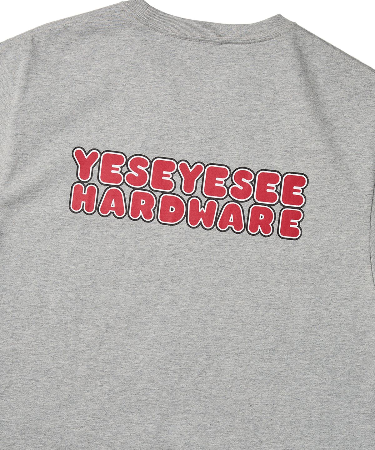 예스아이씨(YESEYESEE) C-logo Hardware Tee Grey