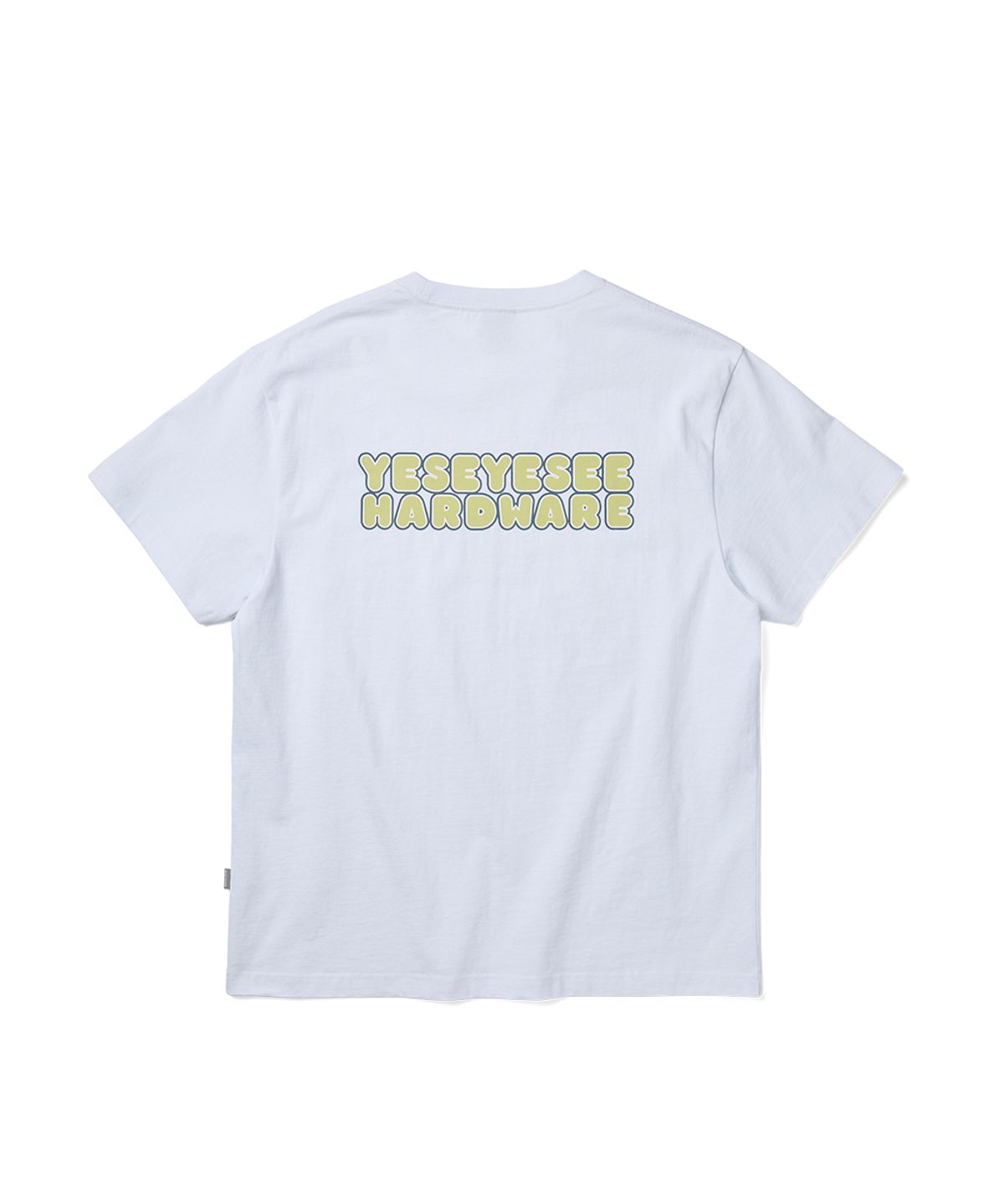예스아이씨(YESEYESEE) C-logo Hardware Tee White