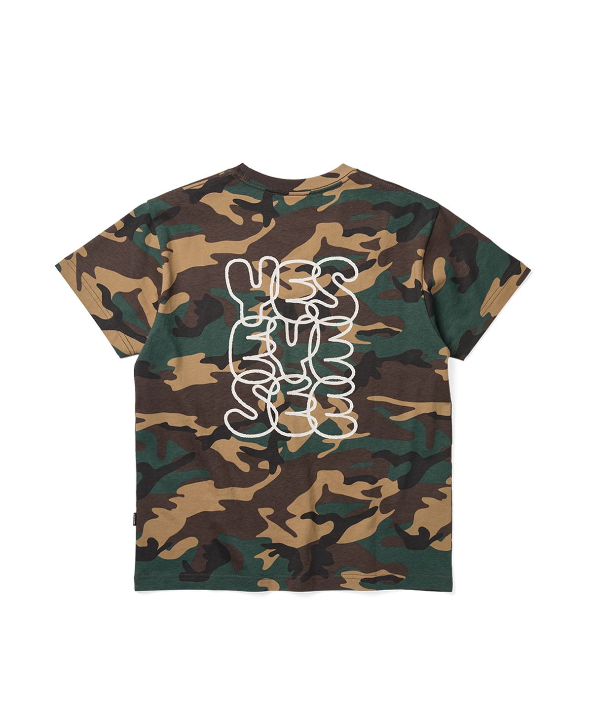예스아이씨(YESEYESEE) C-Logo Tee Camo