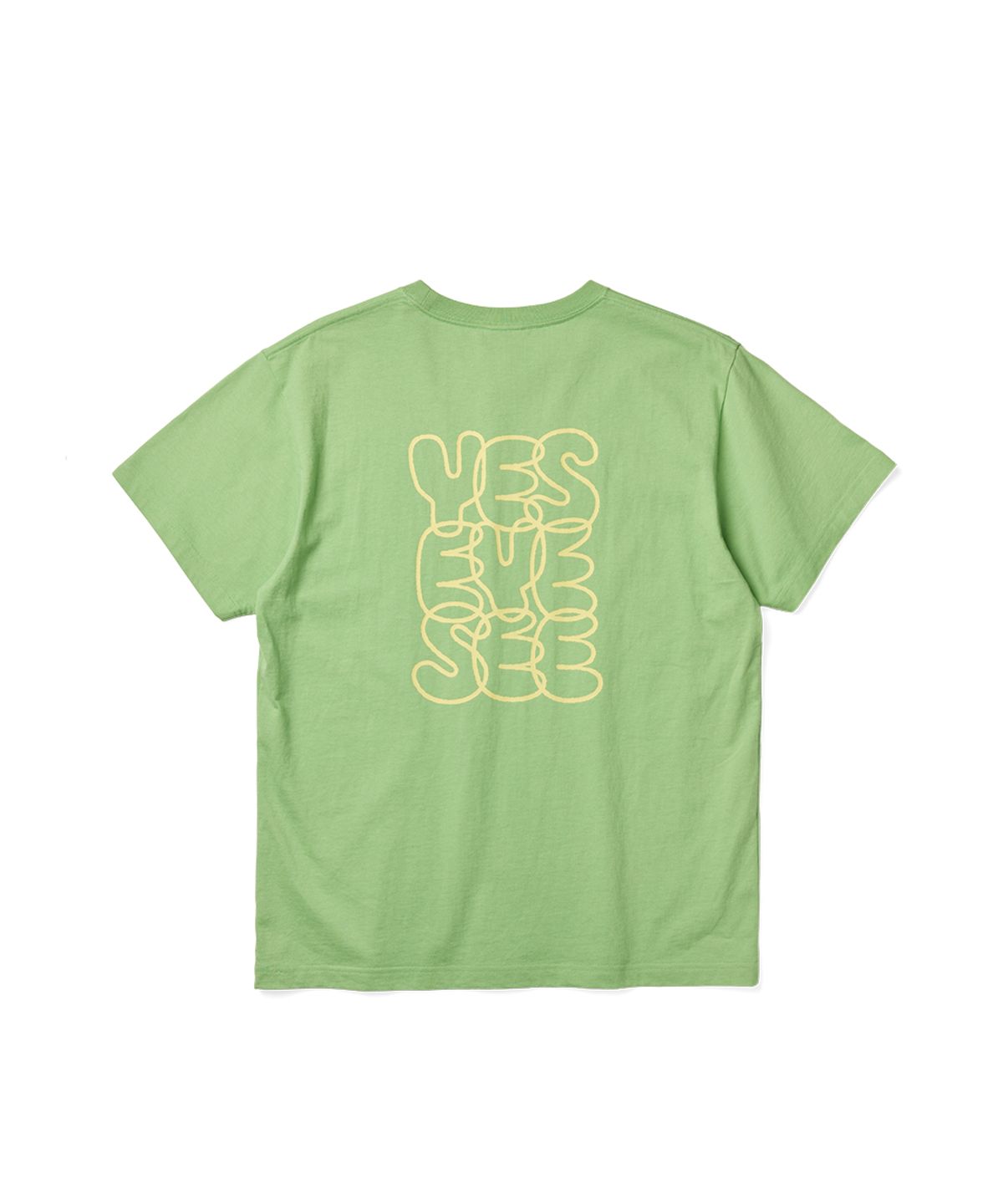 예스아이씨(YESEYESEE) C-Logo Tee Light Green