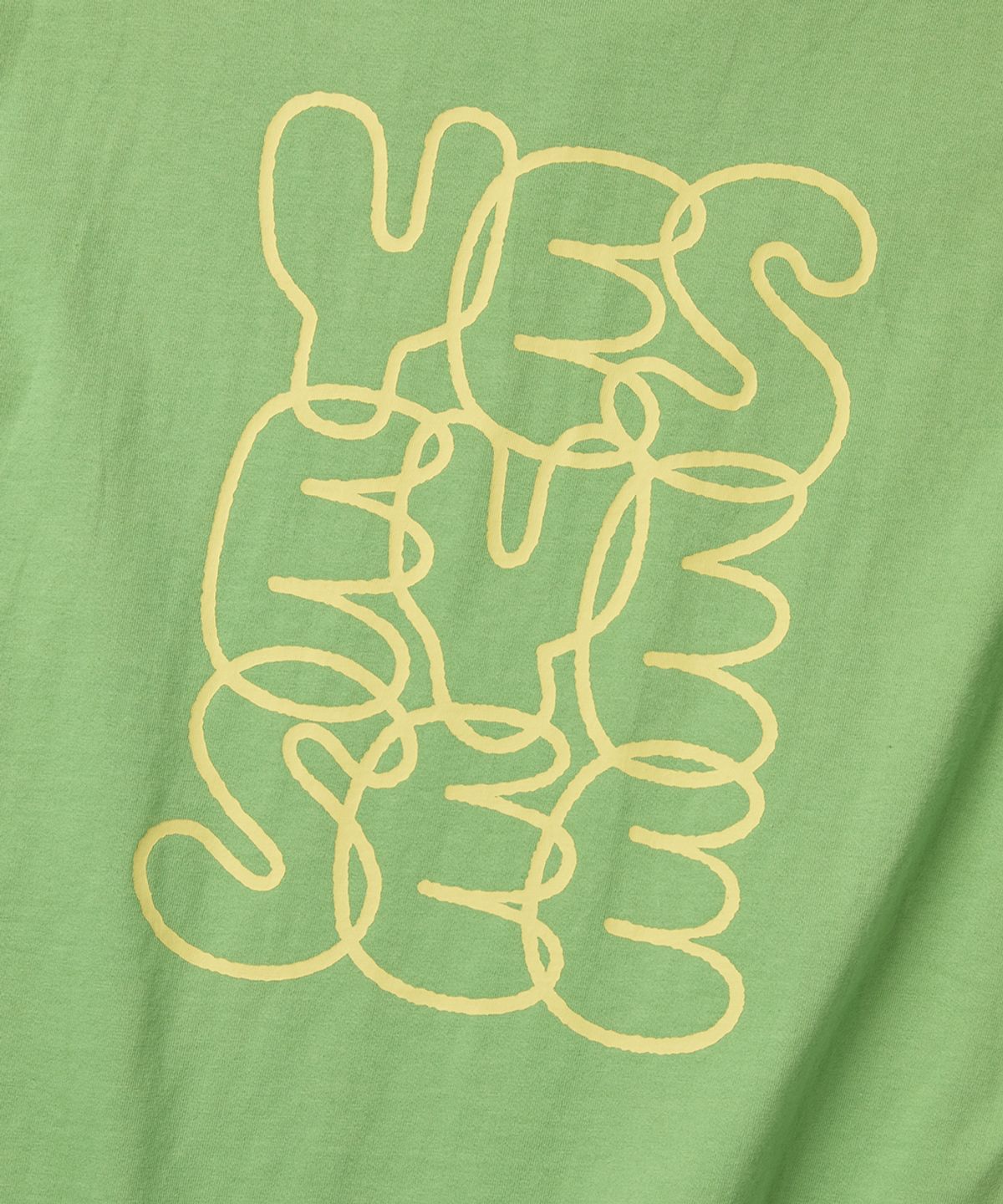 예스아이씨(YESEYESEE) C-Logo Tee Light Green