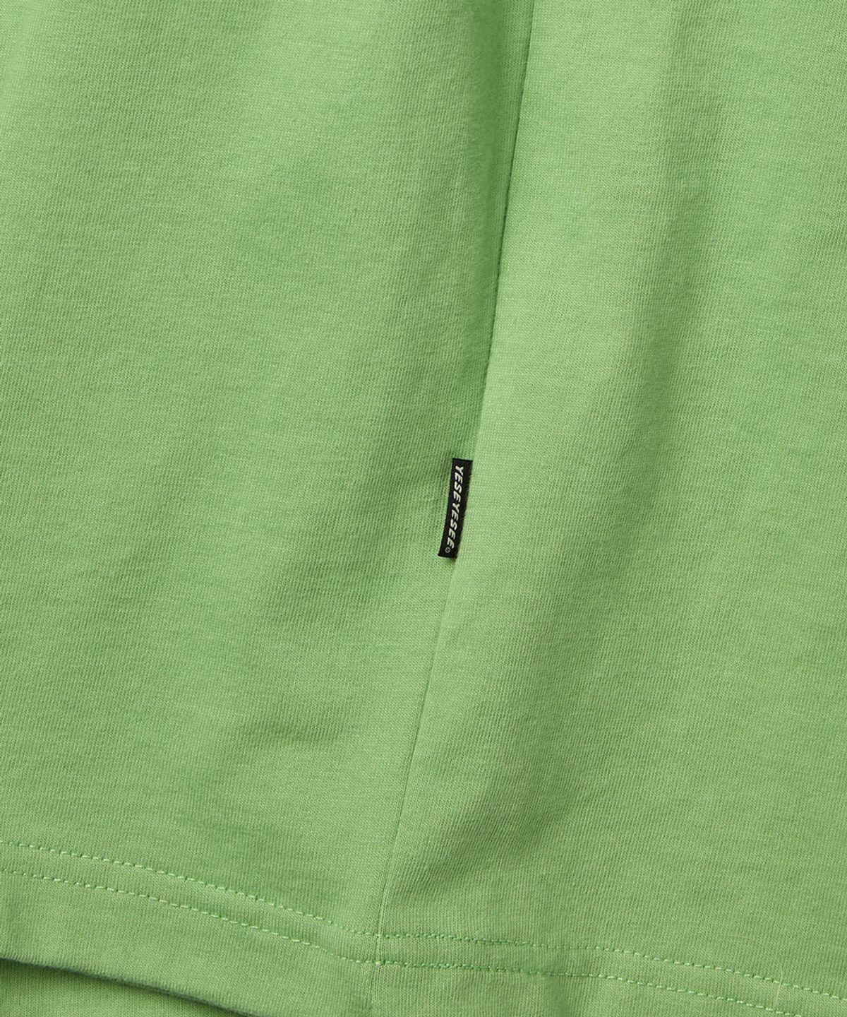 예스아이씨(YESEYESEE) C-Logo Tee Light Green