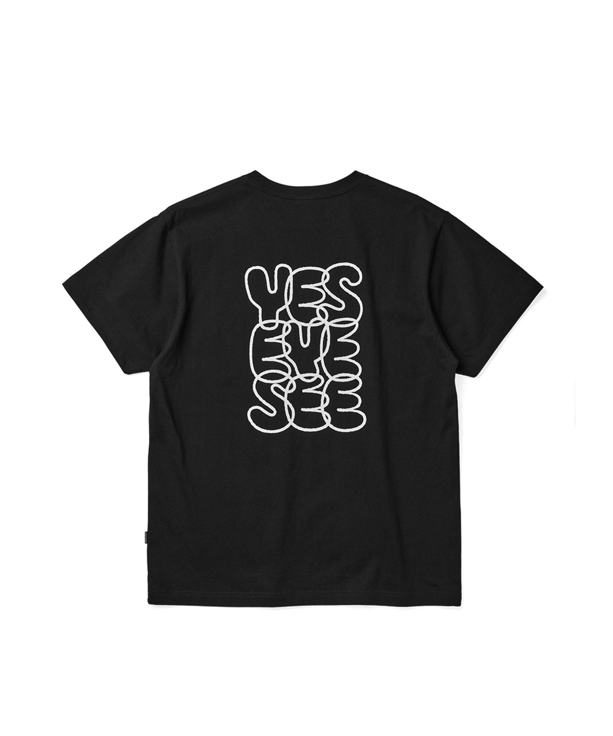 예스아이씨(YESEYESEE) C-Logo Tee Black
