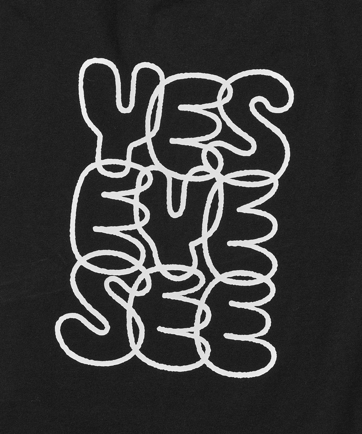 예스아이씨(YESEYESEE) C-Logo Kids Tee Black