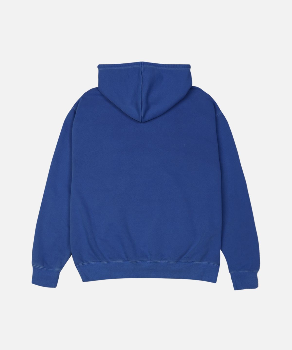 맨하탄레코즈(MANHATTAN RECORDS) MR Stitch PM Crop Hoodie - Blue