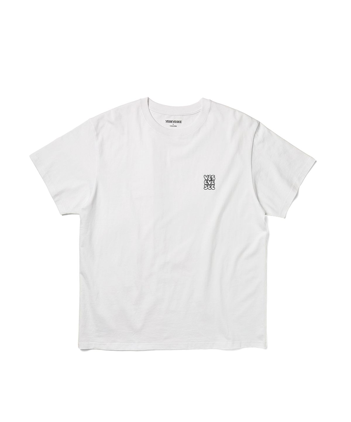 예스아이씨(YESEYESEE) C-Logo Easy 2 Pack Tee Multi