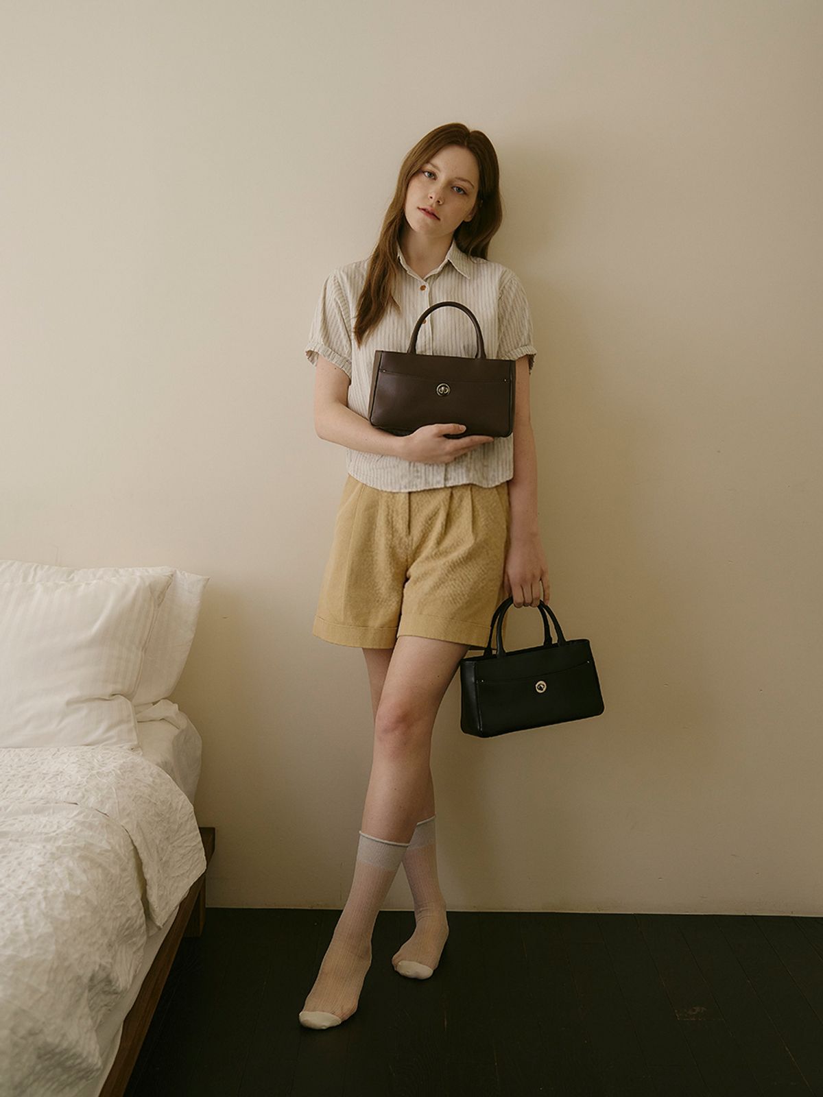 메흐(MEHEU) RYLEE TOTE BAG (black)