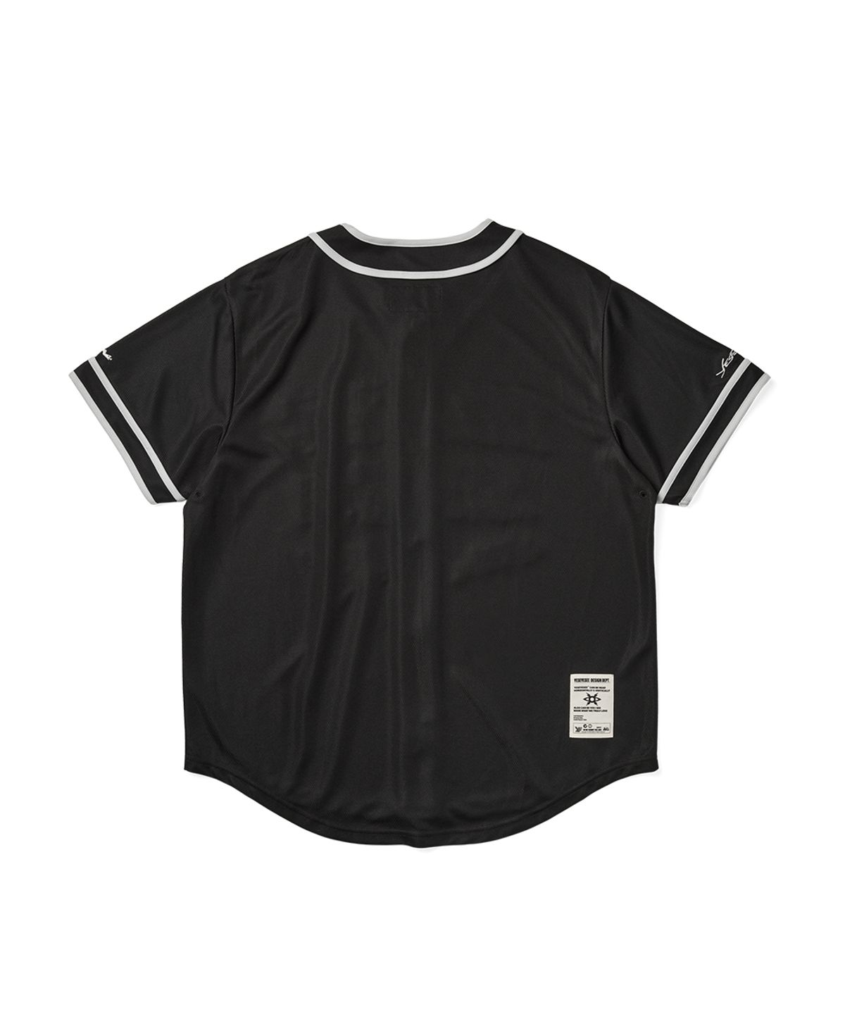 예스아이씨(YESEYESEE) Y.E.S College Baseball Jersey Black
