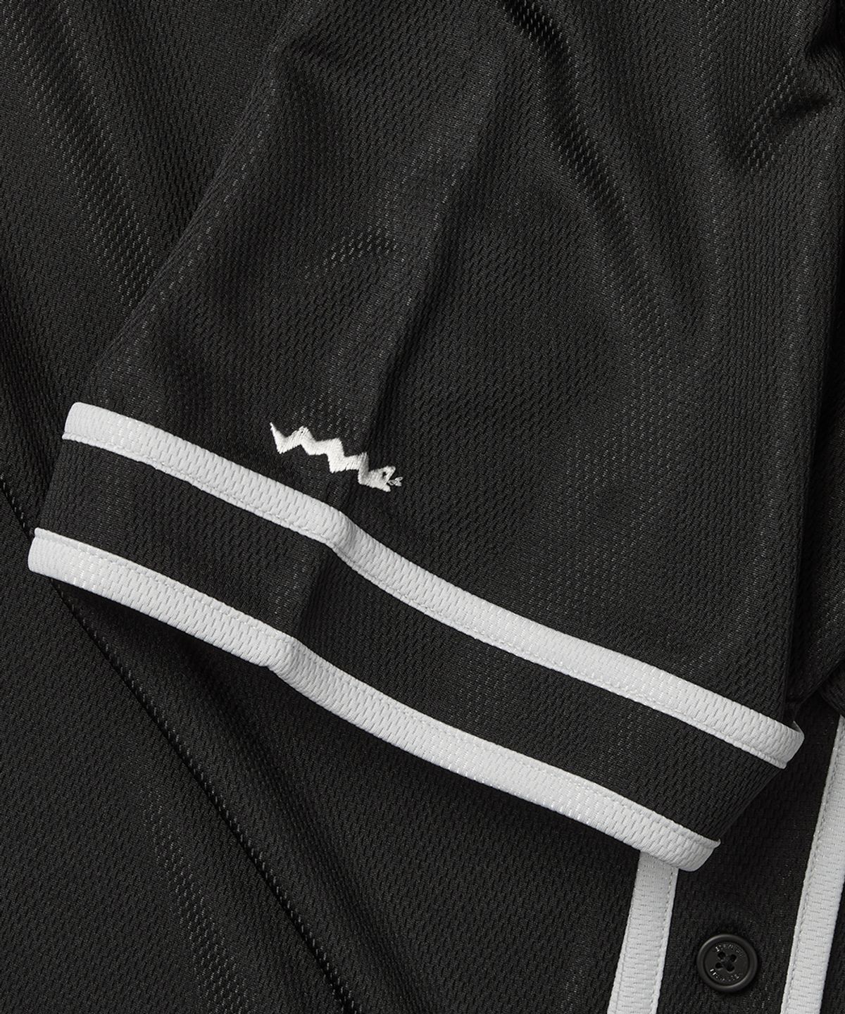 예스아이씨(YESEYESEE) Y.E.S College Baseball Jersey Black