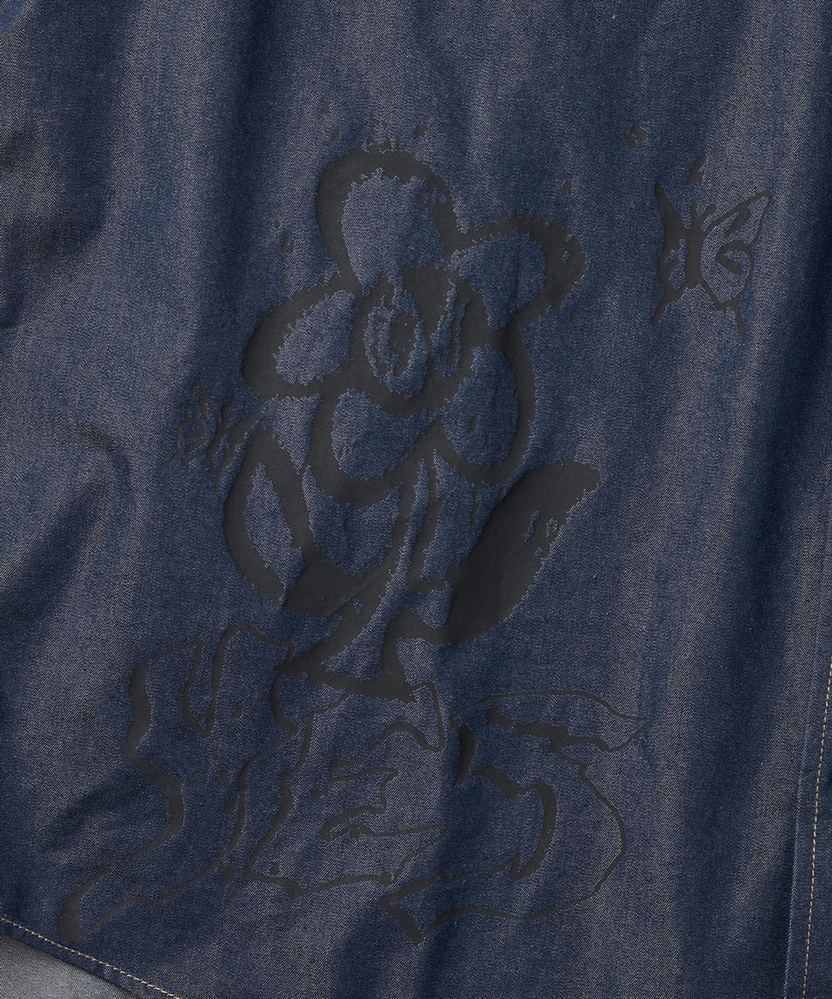 예스아이씨(YESEYESEE) Y.E.S Doodle Half Shirt Indigo