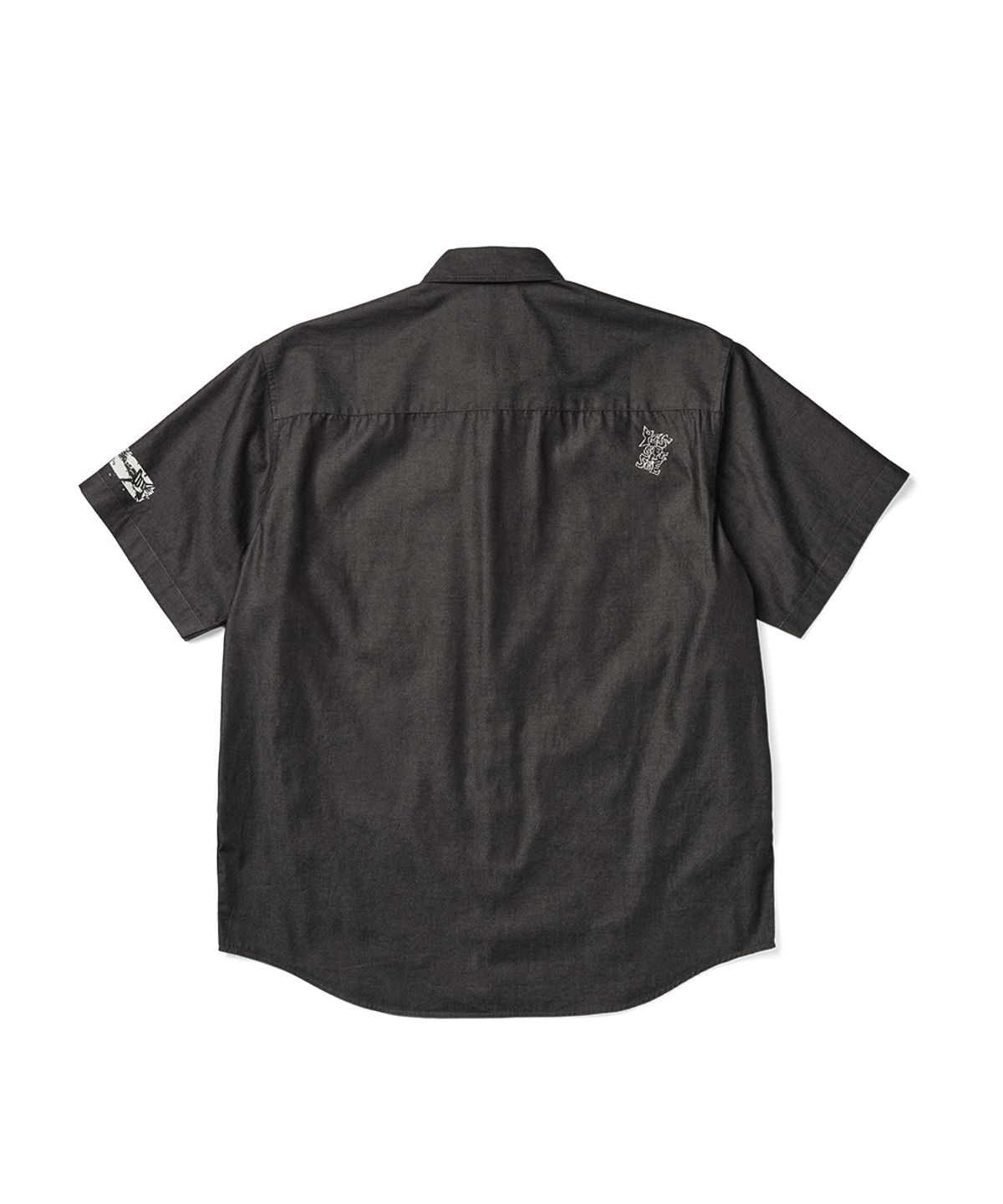 예스아이씨(YESEYESEE) Y.E.S Doodle Half Shirt Black