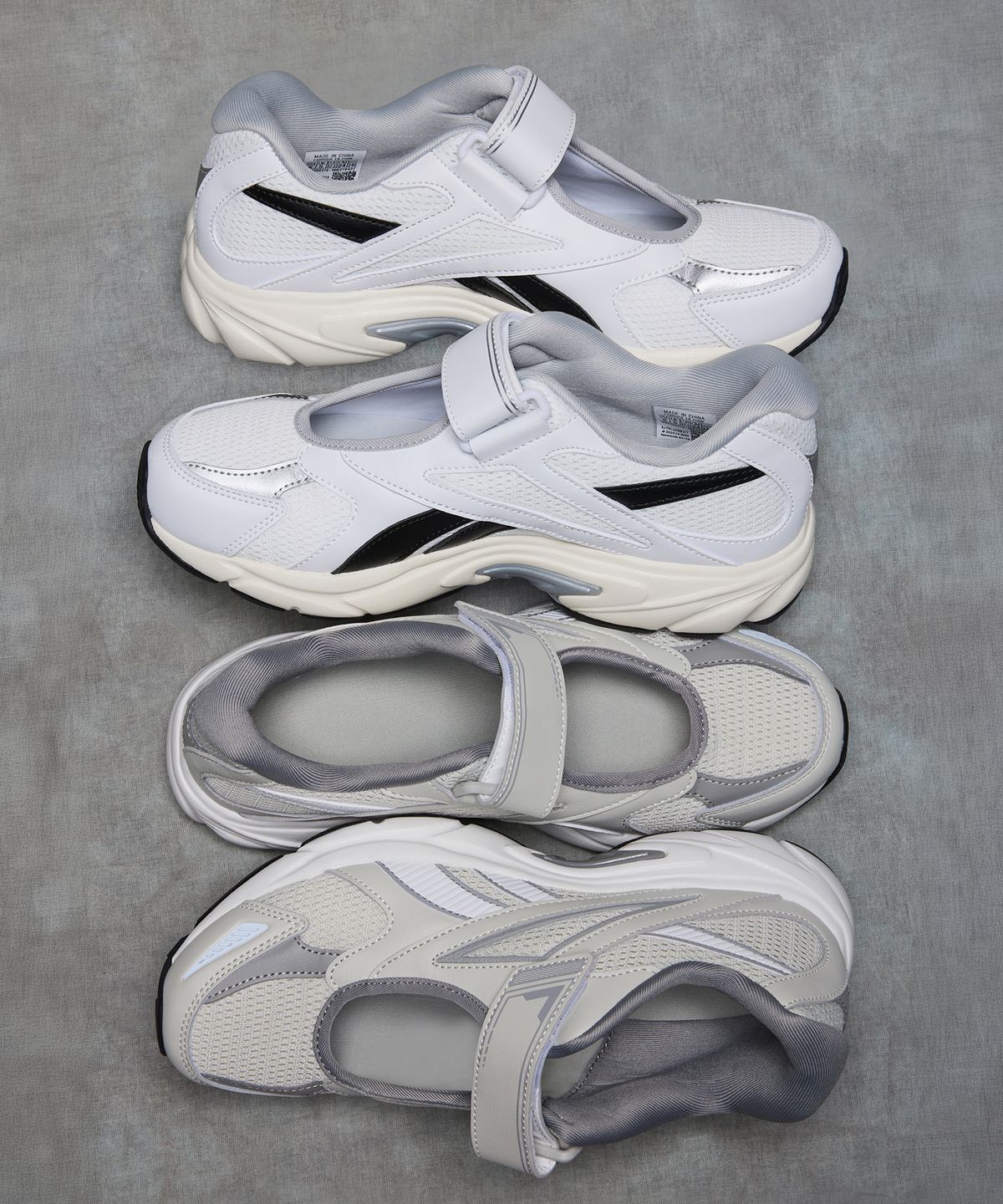 리복(REEBOK) 로드 프라임 메리제인 (W) - 화이트:블랙 / 100278437