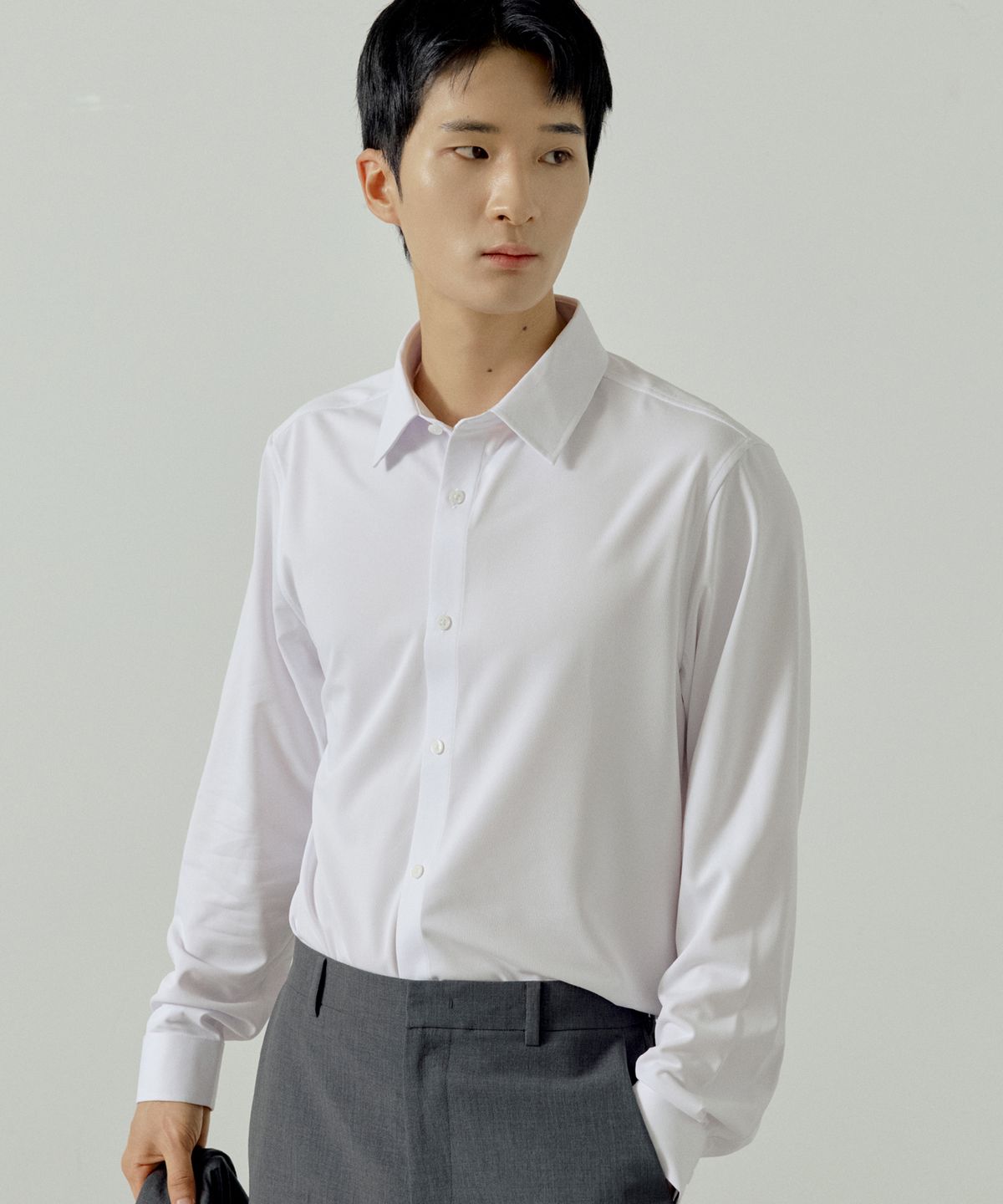 210에디트(210EDIT) 남성 링클프리 프리덤 셔츠 [화이트]_CZ5SH100