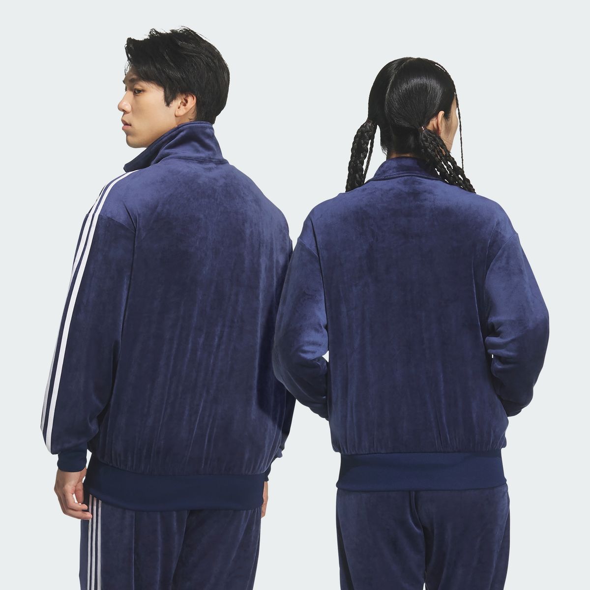 아디다스(ADIDAS) 파이어버드 벨루어 트랙탑 - 나이트인디고 / KQ5475