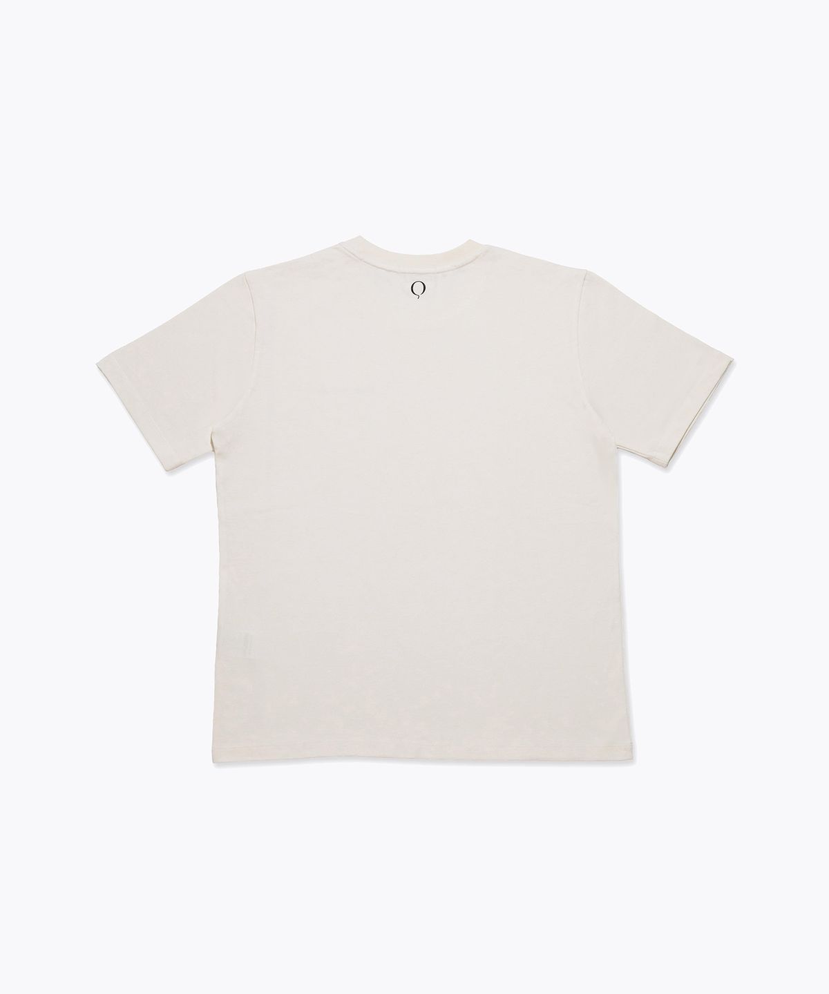 발롱블랑 라이프(BALLONBLANC LIFE) Basic Round Tee - CREAM