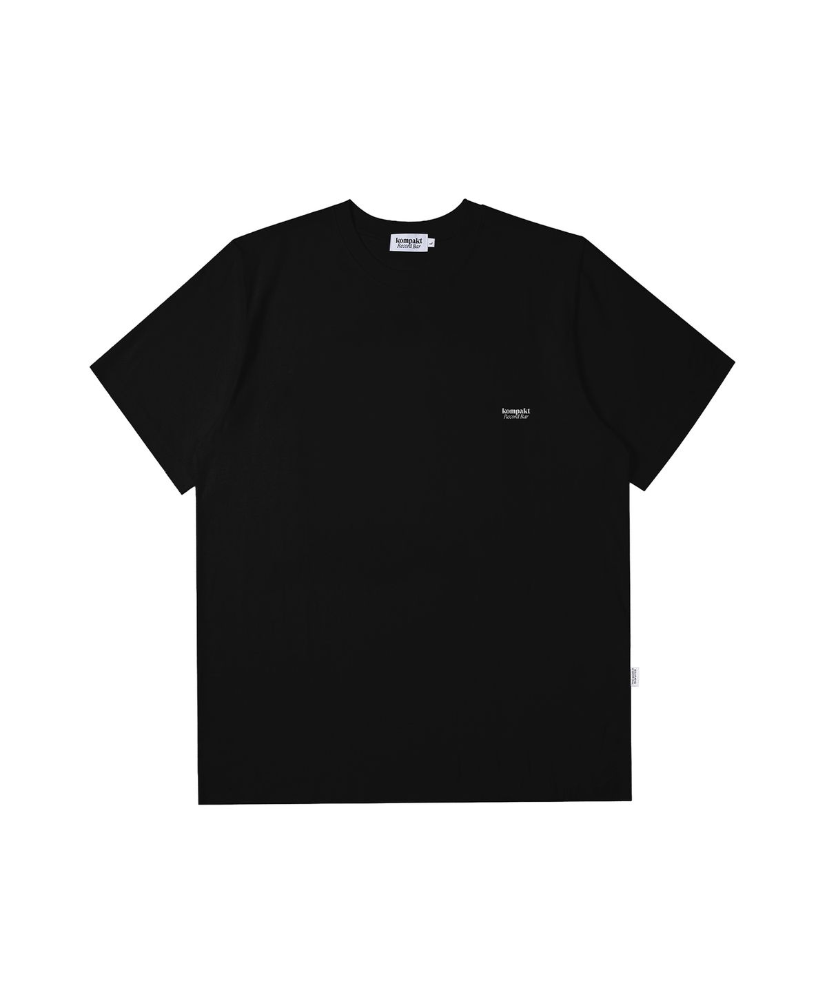 콤팩트 레코드 바(KOMPAKT RECORD BAR) KRB Small Basic Logo T-shirts - Black