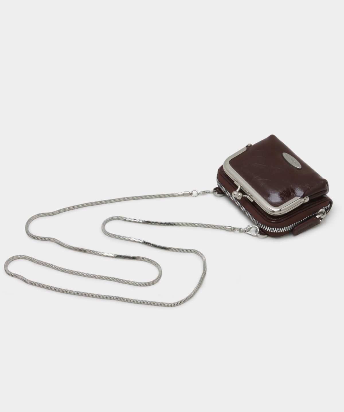 마틴콕스(MATINCOX) kisslock Card Wallet - Chocolate