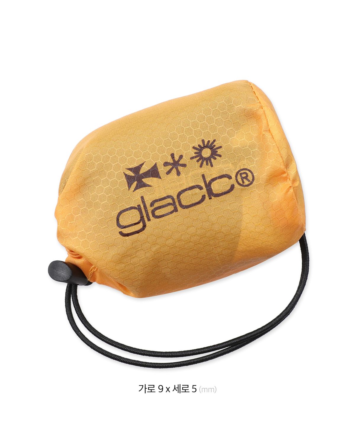 글랙(GLACK) GACTAR005 로고 스포츠 타올 (CHARCOAL)
