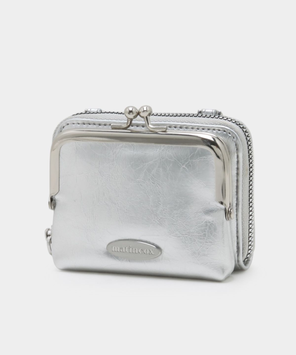 마틴콕스(MATINCOX) kisslock Card Wallet - Silver