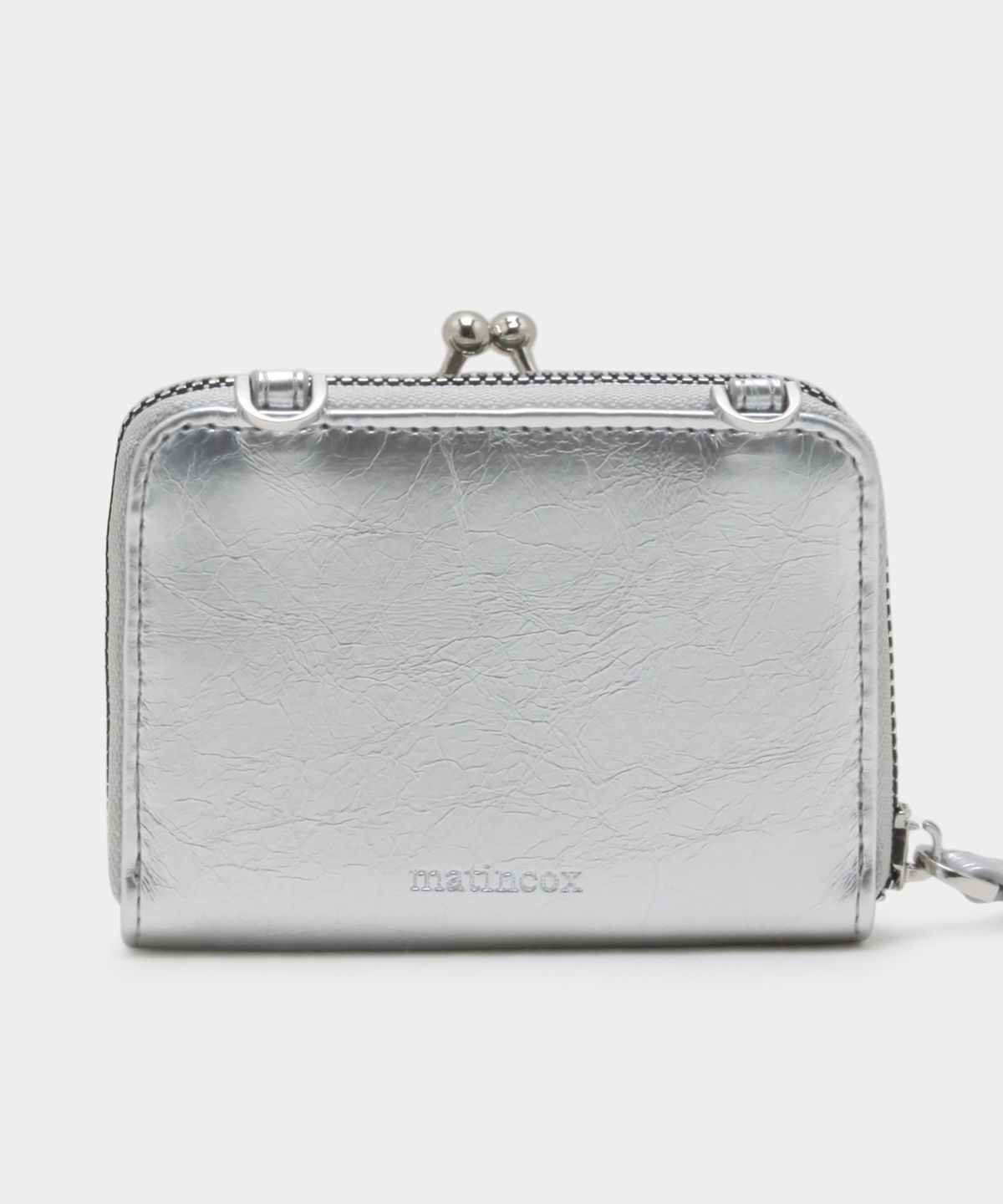 마틴콕스(MATINCOX) kisslock Card Wallet - Silver