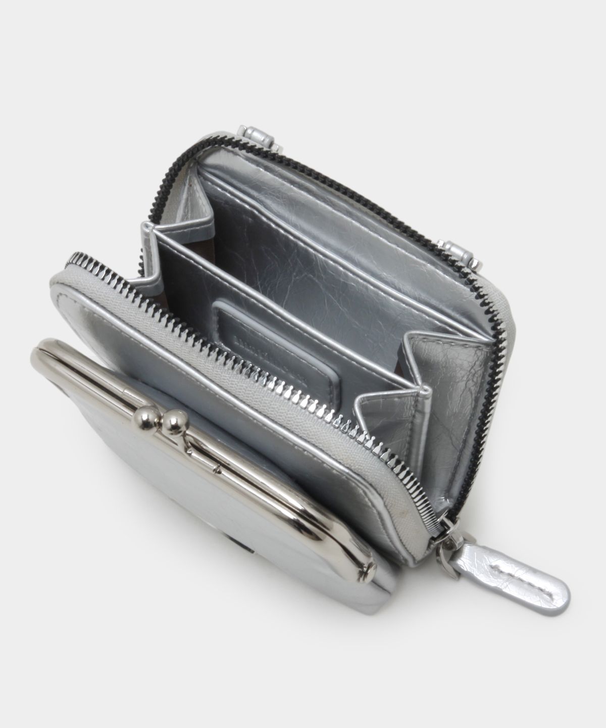 마틴콕스(MATINCOX) kisslock Card Wallet - Silver