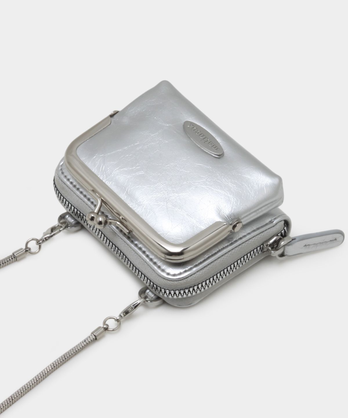 마틴콕스(MATINCOX) kisslock Card Wallet - Silver