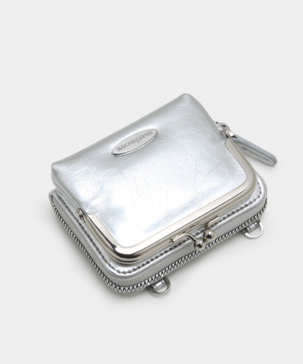 마틴콕스(MATINCOX) kisslock Card Wallet - Silver