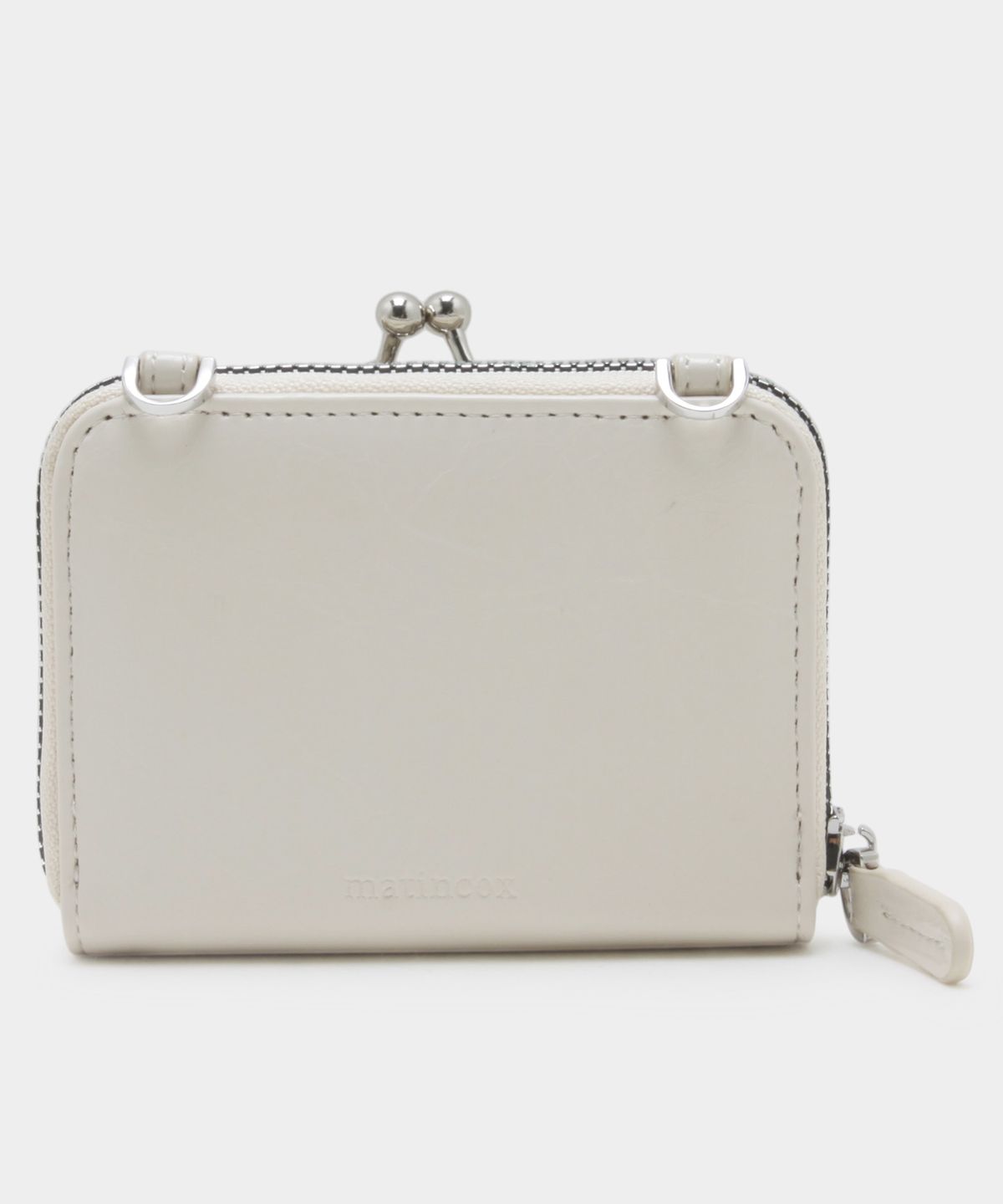 마틴콕스(MATINCOX) kisslock Card Wallet -Cream