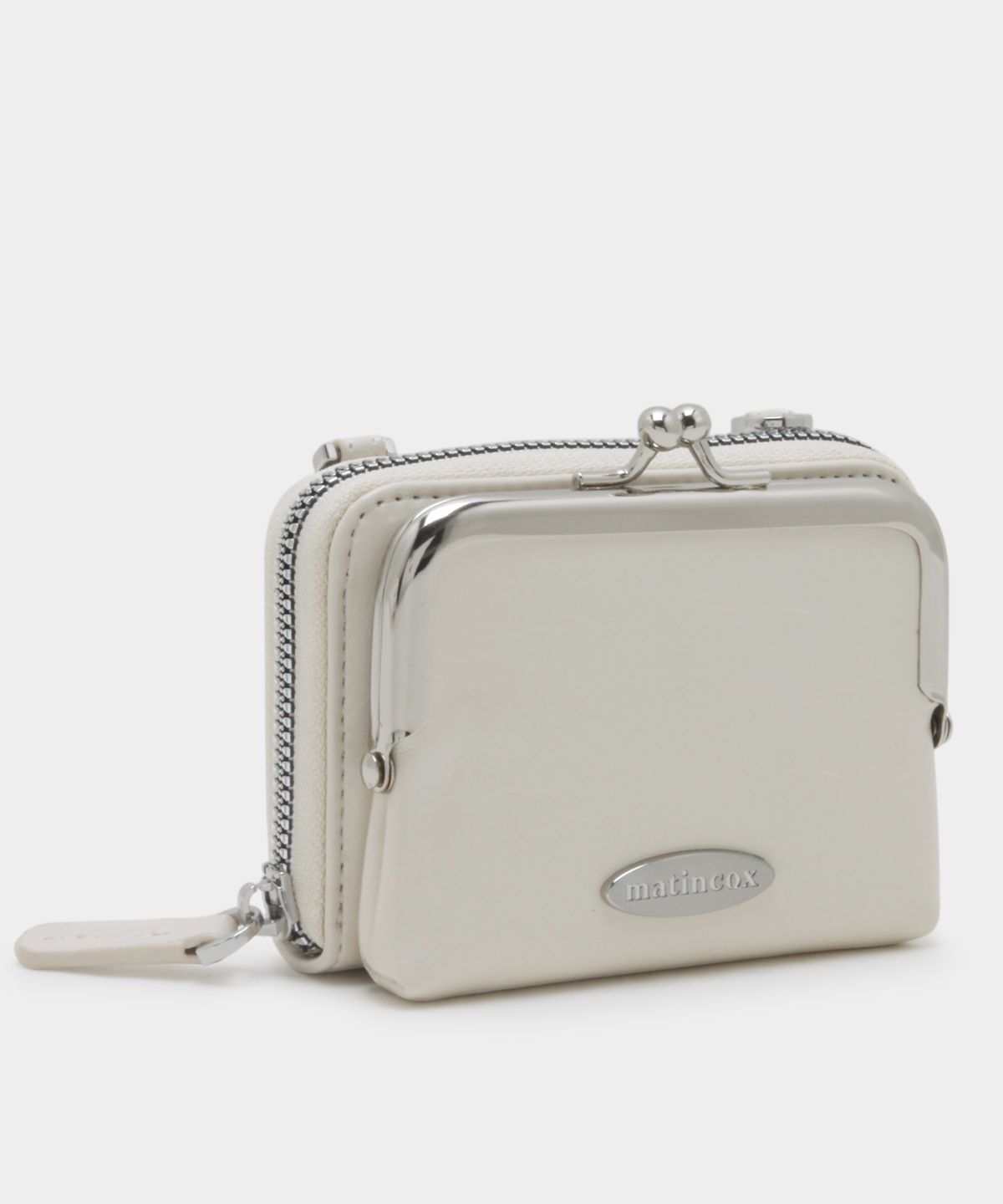 마틴콕스(MATINCOX) kisslock Card Wallet -Cream