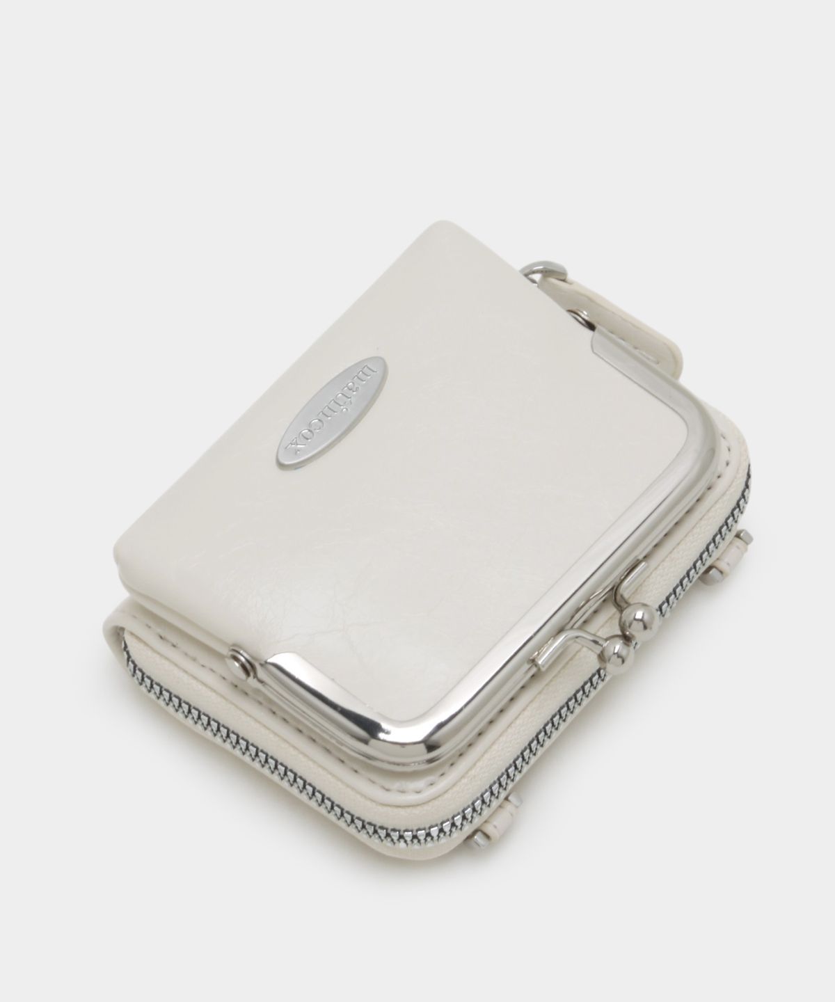 마틴콕스(MATINCOX) kisslock Card Wallet -Cream