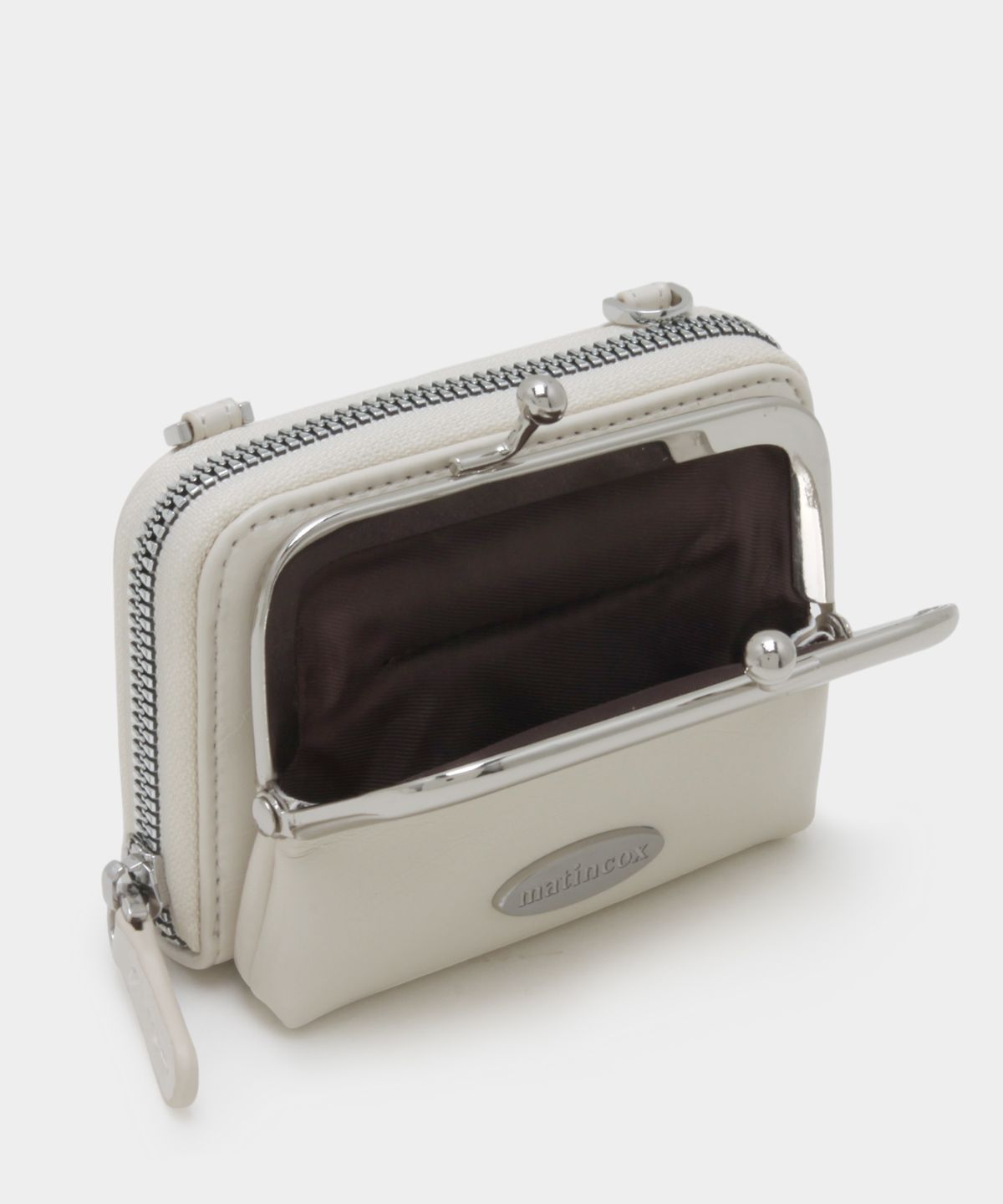 마틴콕스(MATINCOX) kisslock Card Wallet -Cream