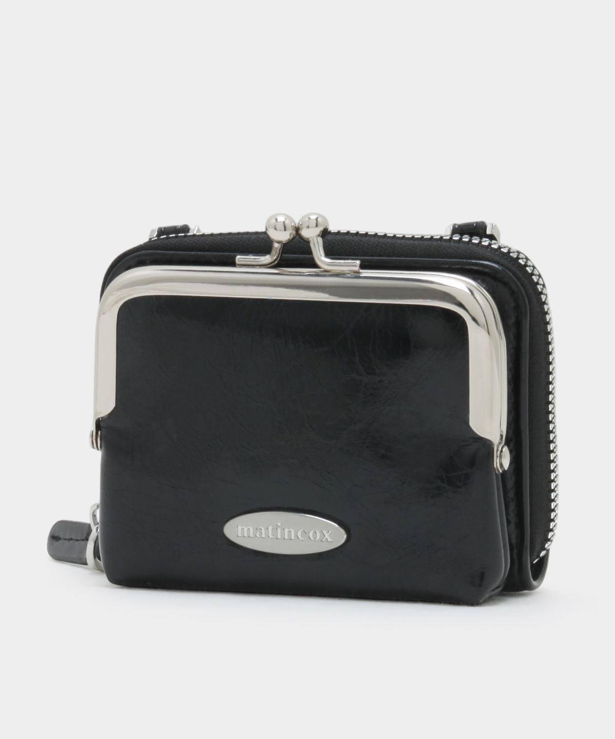 마틴콕스(MATINCOX) kisslock Card Wallet - Black