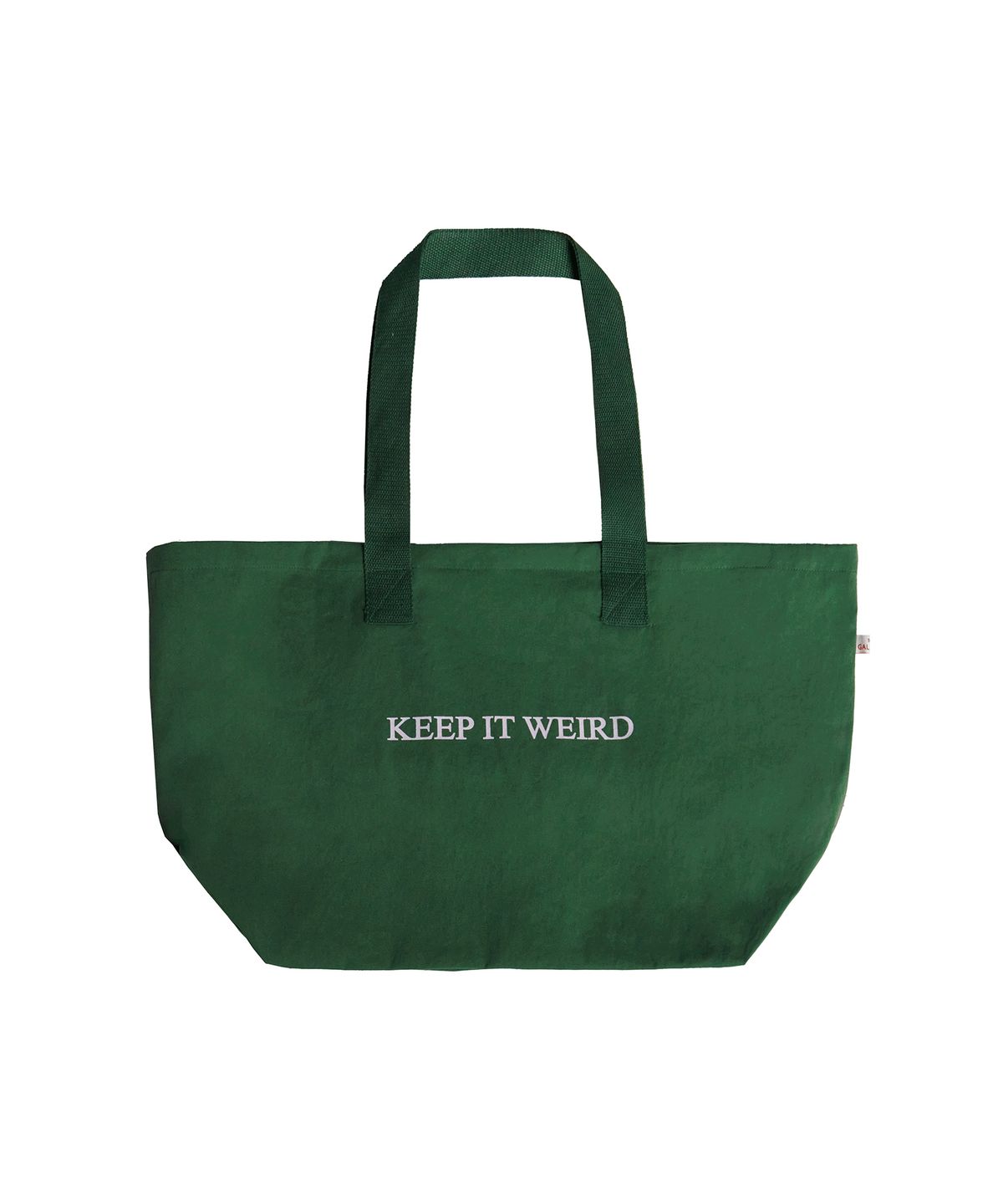 1011갤러리(1011 GALLERY) Gallery Logo Tote Bag - Green