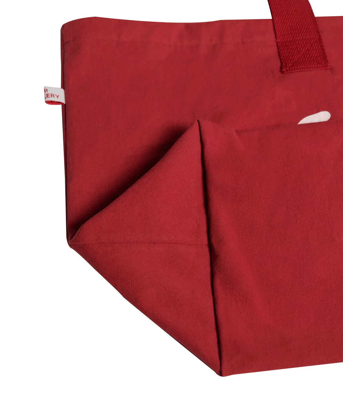 1011갤러리(1011 GALLERY) Gallery Logo Tote Bag - Red