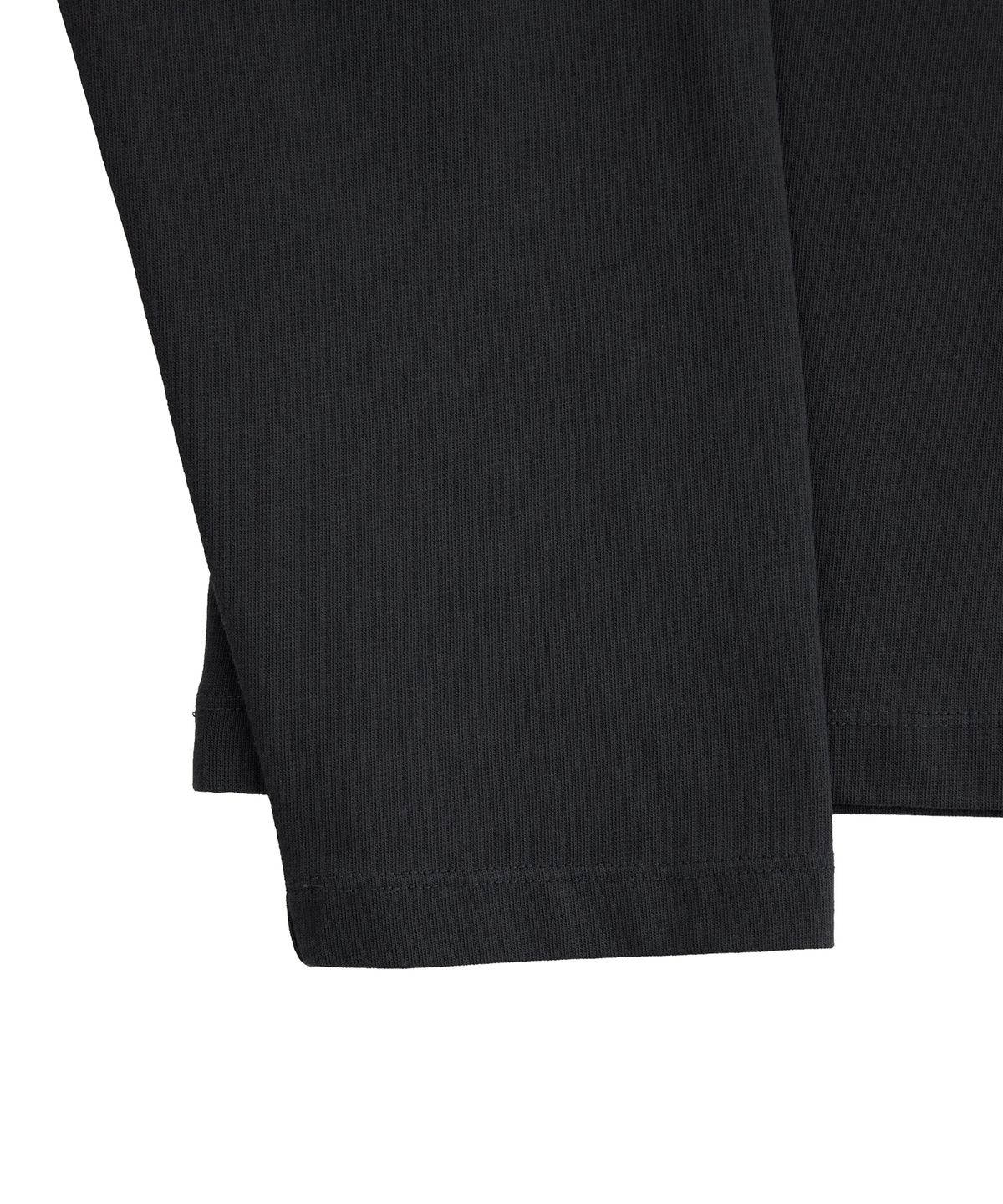 1011갤러리(1011 GALLERY) Gallery Logo Long Sleeve T-Shirts - Charcoal