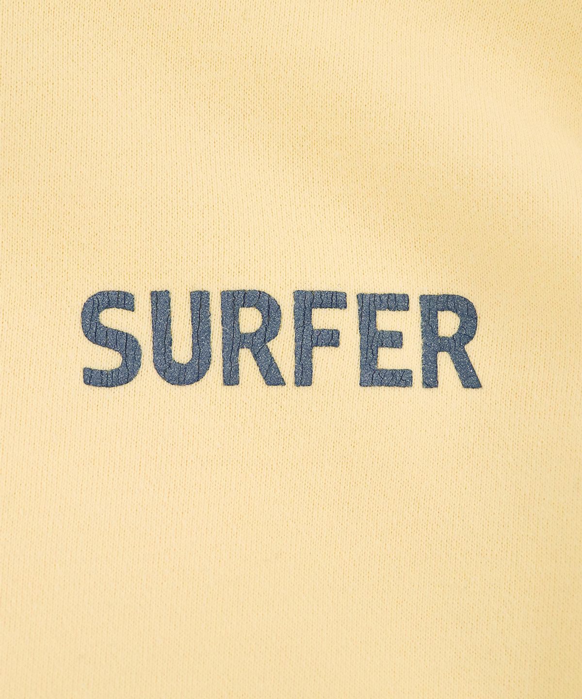 1011갤러리(1011 GALLERY) Faded Surfer Logo Hoodie Zip-Up - Washed Yellow