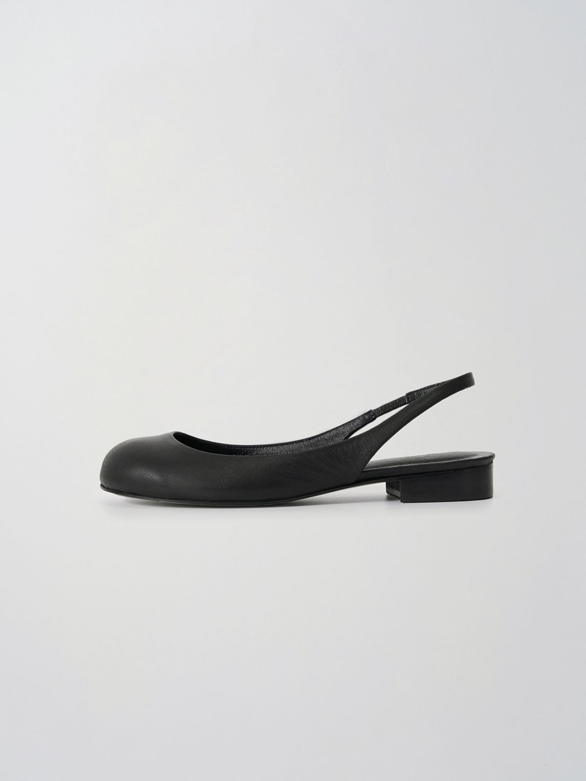 모이아(MOIA) pebble sling-back (black)