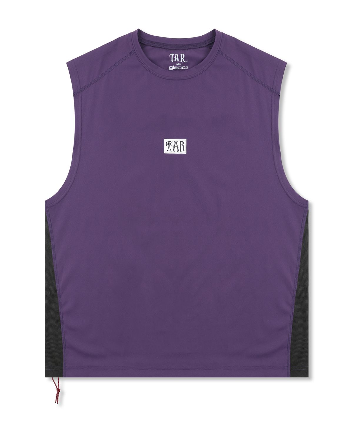 글랙(GLACK) GTTAR006 타르 크로스 슬리브리스 (PURPLE)