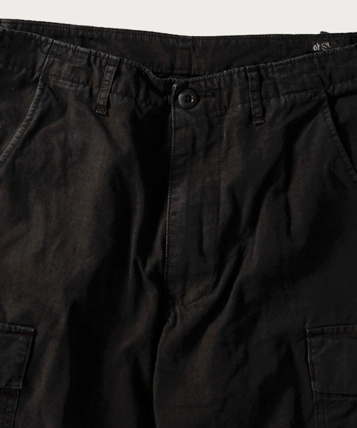 오어슬로우(ORSLOW) VINTAGE FIT 6 POCKETS CARGO PANTS - BLACK STONE